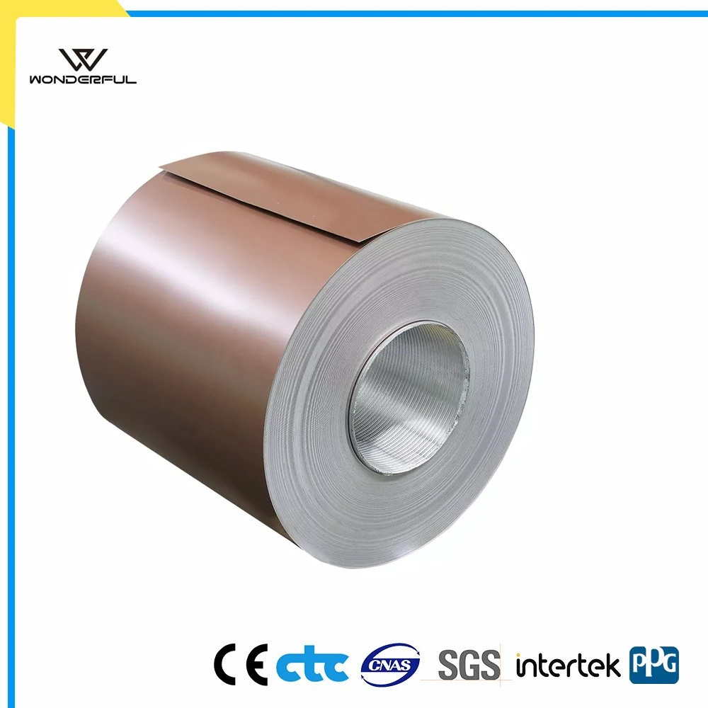 Color Coating Painting Aluminum Coil for K Style Seamless Gutters Gutter Downspouts