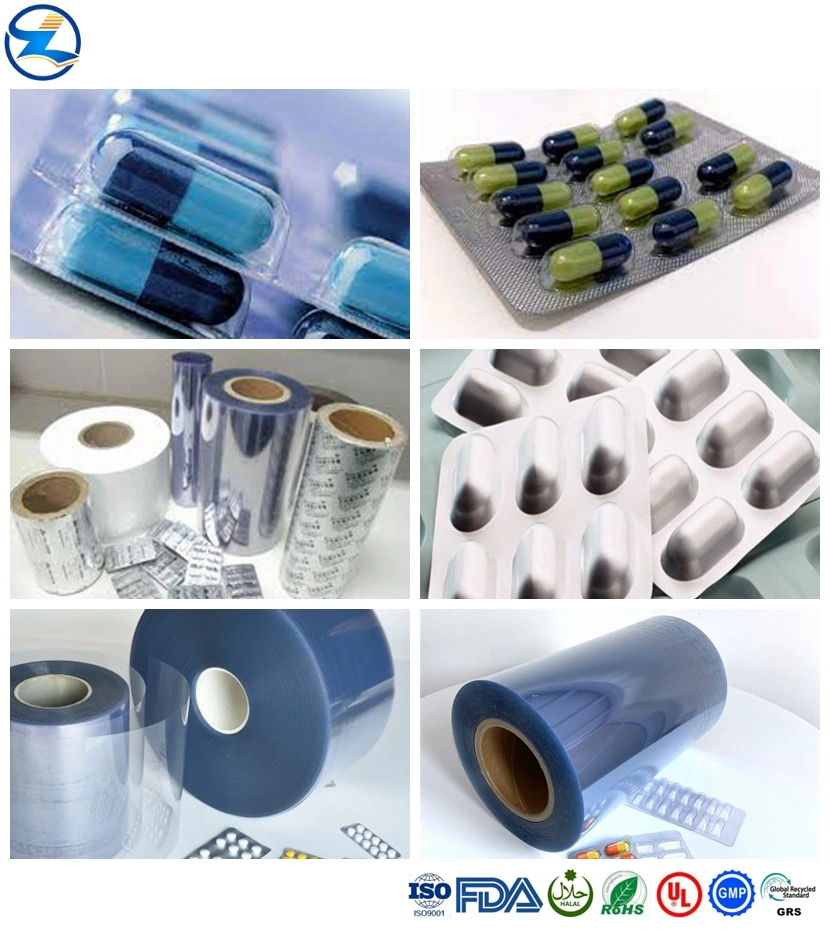 0.07mm-2mm Food Grade Rigid PVC Forming Film Packing Rolls Vacuum Forming Sheet Plastic Material Decorative Sheet Aluminum Foil
