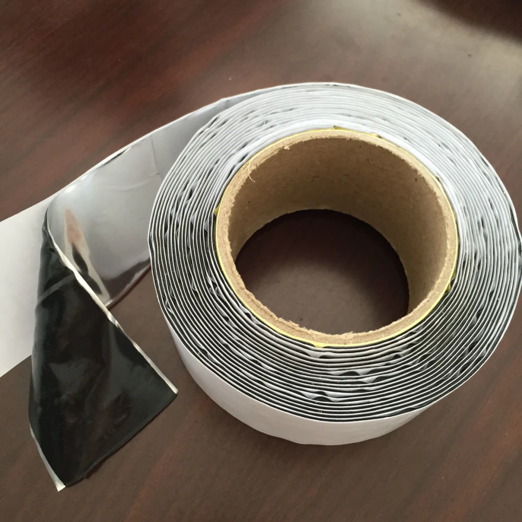 Aluminum Adhesive Tape Aluminum Foil Adhesive Tape for Sealing Joints High Quality Waterproof Heat Insulation Aluminum Foil Adhesive Tape