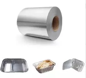 Laminated Aluminum Foil Paper Eco Friendly 3003 50 Micron Aluminum Foil Roll 72 Meter